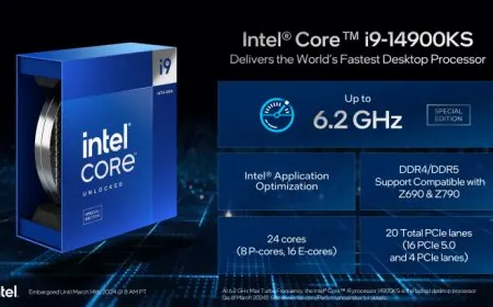 Intel Launches Core i9-14900KS: The World’s Fastest Desktop CPU, 6.2 GHz at $699, New APO Games Unveiled
