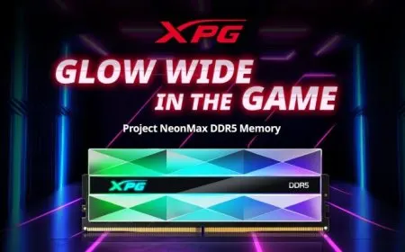 XPG’s Advanced Cooling Tech For DDR5-8000+ Lancer Neon RGB Memory Reduces Temps By 10.8%