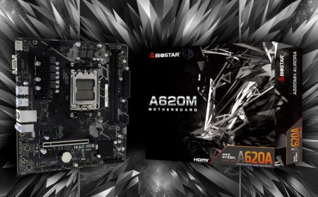 Biostar Debuts First AMD A620A Chipset Motherboard, Based on B550 Chipset With Gen3 Interface