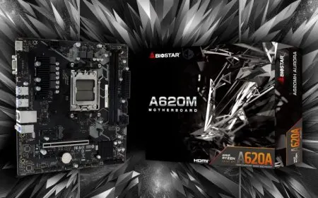 Biostar Debuts First AMD A620A Chipset Motherboard, Based on B550 Chipset With Gen3 Interface