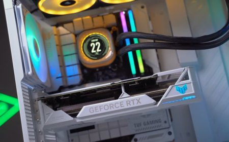 ASUS Unveils “Back to Future” White GeForce RTX 4070 Ti SUPER GPU, Featuring Hidden Connectors