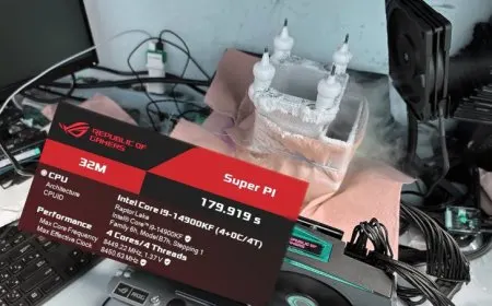Overclocker Sets OC World Record By Making Intel Core i9-14900K CPU The First To Finish SuperPi Under 3 Minutes