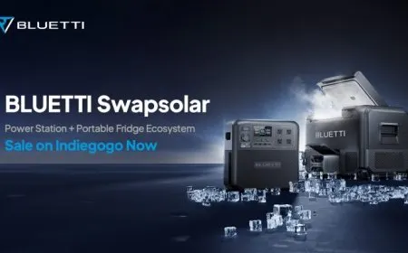 BLUETTI Launches SwapSolar on Indiegogo, Elevating Your Outdoor Experience