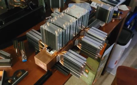 Redditor Takes Passive Cooling To a New Level, Mounting Ten Tower Heatsinks Onto NVIDIA’s GeForce RTX 3080 GPU