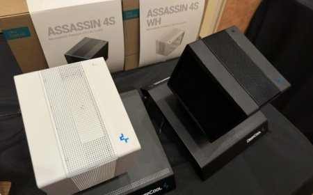 DeepCool Assassin 4S Goes For Slim Design & Retains High-End CPU Cooler, New LCD AIO Coolers & Mini-ITX Cases