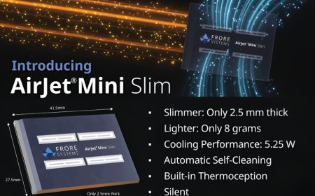 Frore Systems Unveils AirJet Mini Slim, Up To 5.25W SSD Cooling In A Slimmer Form Factor