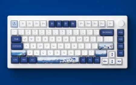 Akko MOD007B PC Santorini — The Thock is Strong With This One