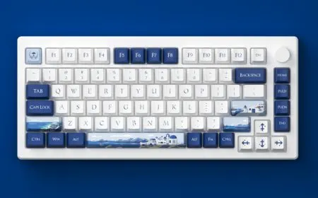Akko MOD007B PC Santorini — The Thock is Strong With This One