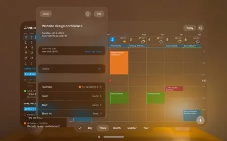 Fantastical Adapts to Spatial Computing on Apple Vision Pro