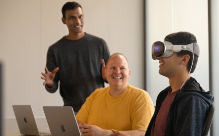 Inside the Apple Vision Pro labs
