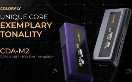 COLORFLY Unveils CDA-M2 Hi-Fi USB DAC Amplifier, Equipped With an OLED Screen