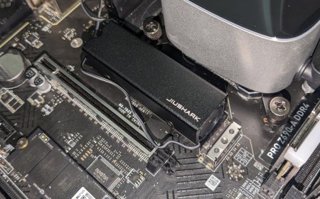 Jiushark M.2-Two SSD Heatsink Cooler Review: Strong cooling performance with broad compatibility