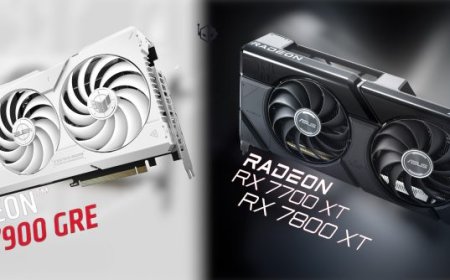 ASUS Intros Radeon RX 7900 GRE TUF White, RX 7800 XT & RX 7700 XT Dual Custom “RDNA 3” GPUs