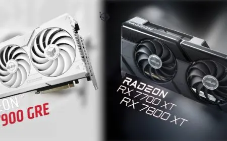 ASUS Intros Radeon RX 7900 GRE TUF White, RX 7800 XT & RX 7700 XT Dual Custom “RDNA 3” GPUs