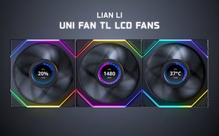 Lian Li’s Brand New UNI Fans Come With An Integrated 1.6″ LCD & Lots of RGB Goodness