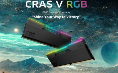 KLEVV Launches CRAS V RGB DDR5 Memory Kits: Up To 8400 MT/s In 48 GB Flavors