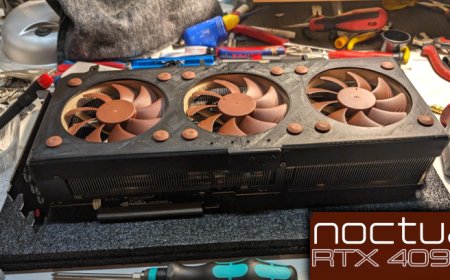 Redditor Creates His Own Custom Triple-Fan Noctua Cooler For NVIDIA’s GeForce RTX 4090 GPU