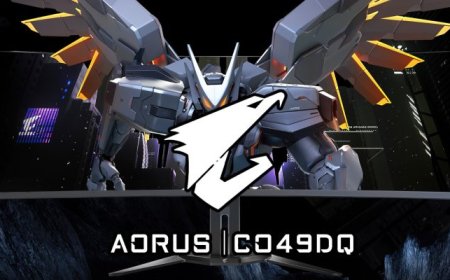 AORUS Unveils C049DQ Gaming Monitor: 49″ QD-OLED, Dual-QHD, Ultra-Wide Curved Design, AI For Burn-In Protection