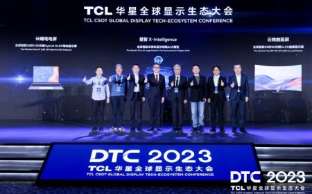 TCL Unveils 27-Inch 8K, 65-Inch 8K OLED, 57-Inch DUHD 240Hz, 31-Inch 4K OLED Dome & Several Next-Gen Displays At DTC 2023