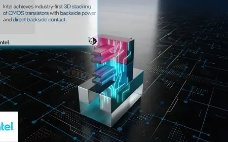 Intel 3D Stacked CMOS Transistors Combine Backside Power & Direct Backside Contact To Deliver Increased Performance &…