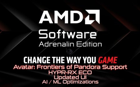 AMD Adrenalin 23.12.1 Radeon GPU Driver Adds Avatar: Frontiers of Pandora Support, HYPR-RX Eco Mode & New UI