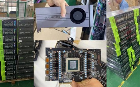 Chinese Factories Dismantling Thousands of NVIDIA GeForce RTX 4090 “Gaming” GPUs & Turning Them Into “AI” Solutions With Blower-Style Coolers