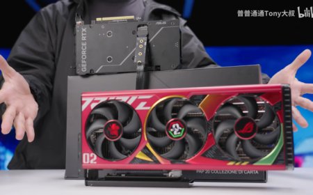 ASUS Demos RTX 4060 Ti GPU With M.2 Slot Running Gen5 NVMe SSDs & Even An RTX 4090 As An eGPU