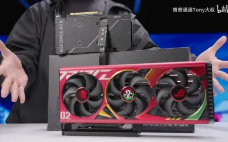 ASUS Demos RTX 4060 Ti GPU With M.2 Slot Running Gen5 NVMe SSDs & Even An RTX 4090 As An eGPU