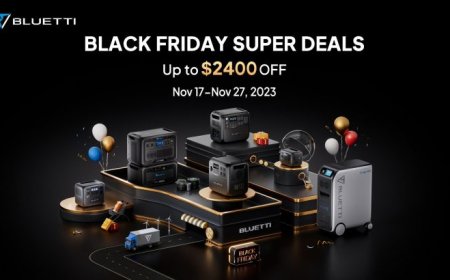 BLUETTI Just Launched Its Blockbuster Black Friday Deals (And A New Power Station With Exclusive Discount)