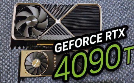 NVIDIA GeForce RTX 4090 Ti Looks Ridiculously Huge Infront of Last-Gen Titan RTX GPU