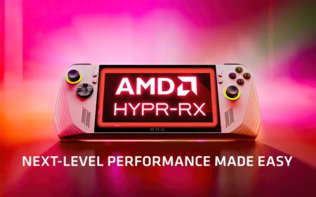 ASUS ROG Ally Handheld Gets AMD HYPR-RX & 900p Resolution Support