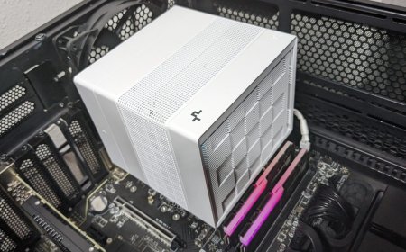 DeepCool’s Best Air Cooler, Now Available in White : The Assassin IV WH Review
