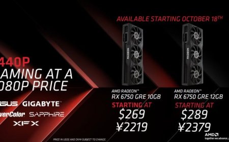 AMD Radeon RX 6750 GRE GPU Launches In 12 GB $289 US & 10 GB $269 US Variants: 1440P Performance At 1080P Pricing