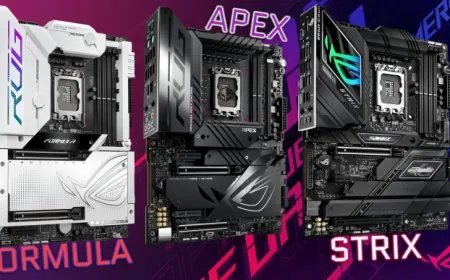 ASUS ROG Maximus Z790 Formula & ROG Maximus Z790 APEX Encore Motherboards Pictured