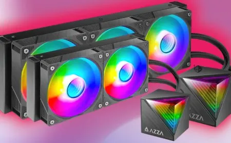 AZZA Unveils Cube All-in-One Liquid Coolers, A Unique Cubic Design In 360 & 260mm Flavors