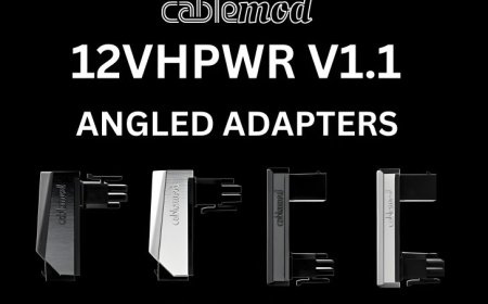 CableMod Intros Revamped 12V-2×6 Angled Power Connectors For NVIDIA RTX 40 GPUs