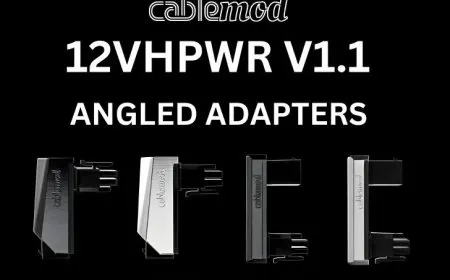 CableMod Intros Revamped 12V-2×6 Angled Power Connectors For NVIDIA RTX 40 GPUs