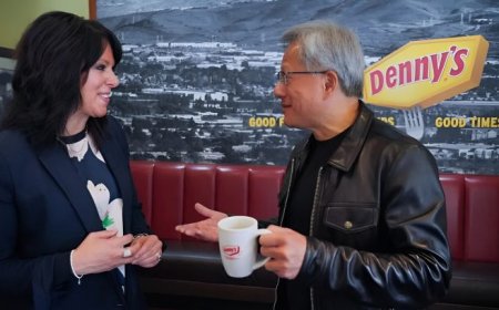 CEO Jensen Huang Visits Denny’s, The Beginning of NVIDIA’s Trillion-Dollar Journey