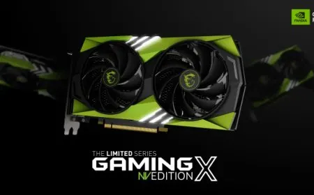 MSI Launches GeForce RTX 4060 GAMING X NV Edition, Limited Edition GPU