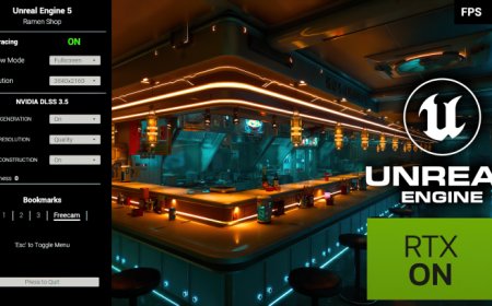We Tried NVIDIA’s Photo-Realistic Ramen Shop “Unreal Engine 5” Tech Demo With DLSS 3.5 & It Even Has Ray-Traced Eggs!
