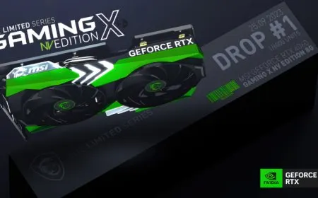 MSI Preps “The Limited Series” GPUs, Kicking Off With GeForce RTX 4060 NV Edition