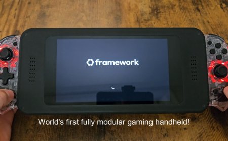 YouTuber Creates Modular Gaming Handheld Using Framework’s Intel Core i7-1260P Motherboard