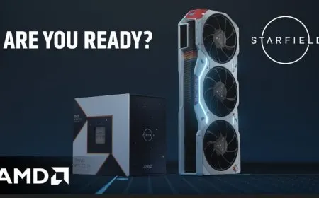 AMD & Bethesda Unveil Starfield-Themed Radeon RX 7900 XTX & Ryzen 7 7800X3D, Gorgeous GPU Design