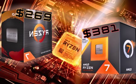 AMD’s Best Selling 3D V-Cache CPUs Get Price Drop: Ryzen 7 7800X3D For $381 US, 5800X3D For $269 US