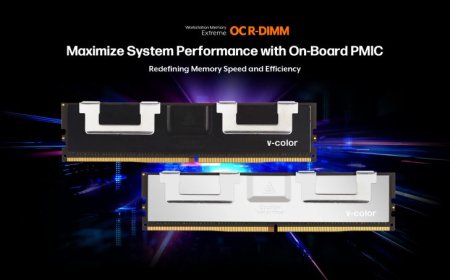 V-Color Unveils Overclocked DDR5 RDIMM Memory With Up To 6800 MT/s Speeds, 64 GB Per DIMM Capacities