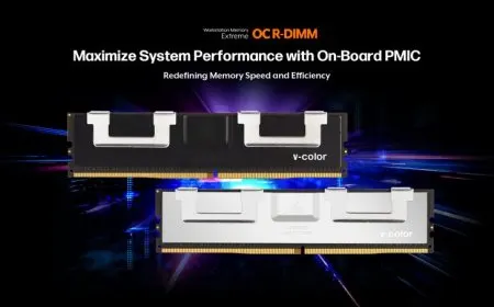 V-Color Unveils Overclocked DDR5 RDIMM Memory With Up To 6800 MT/s Speeds, 64 GB Per DIMM Capacities