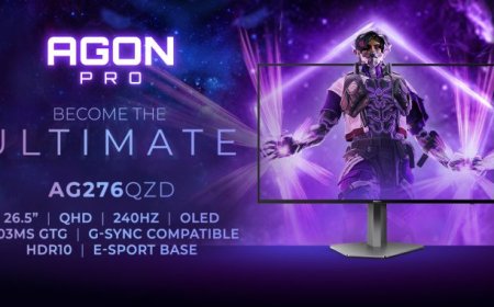 AOC AGON PRO AG276QZD Display Launches For $999, Packing 26.5″ 240Hz OLED Gaming Goodness