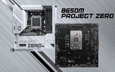 MSI Unveils B650M Project Zero Motherboard With All The Connectors Hidden On The Back
