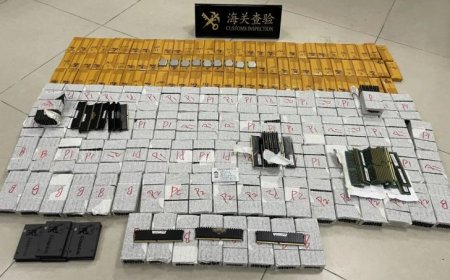 China Customs Thwart Attempt To Smuggle Thousands of CPUs, Memory, SSDs Hidden Under Car