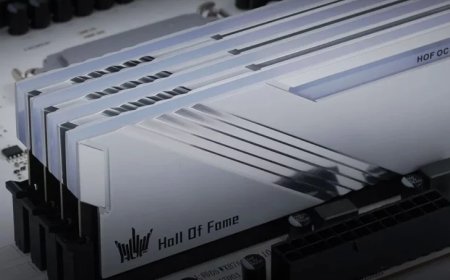 GALAX Unveils DDR5-8000 HOF OC Phantom S Kits For Overclockers, X4 Series With White PCB